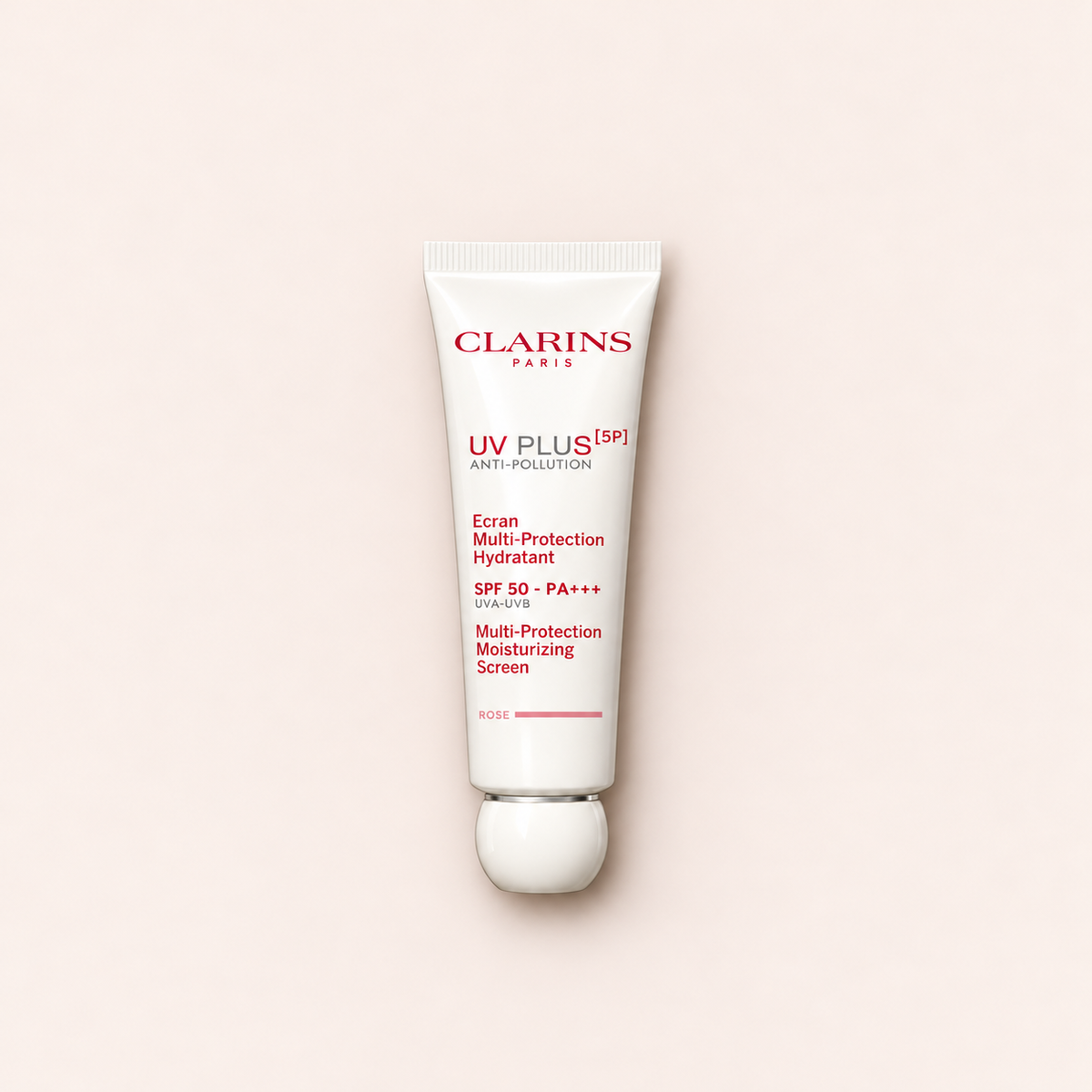 Clarins UV Plus 5P SPF 50 Rose 50 ml – ochranný pleťový krém – MrRizz