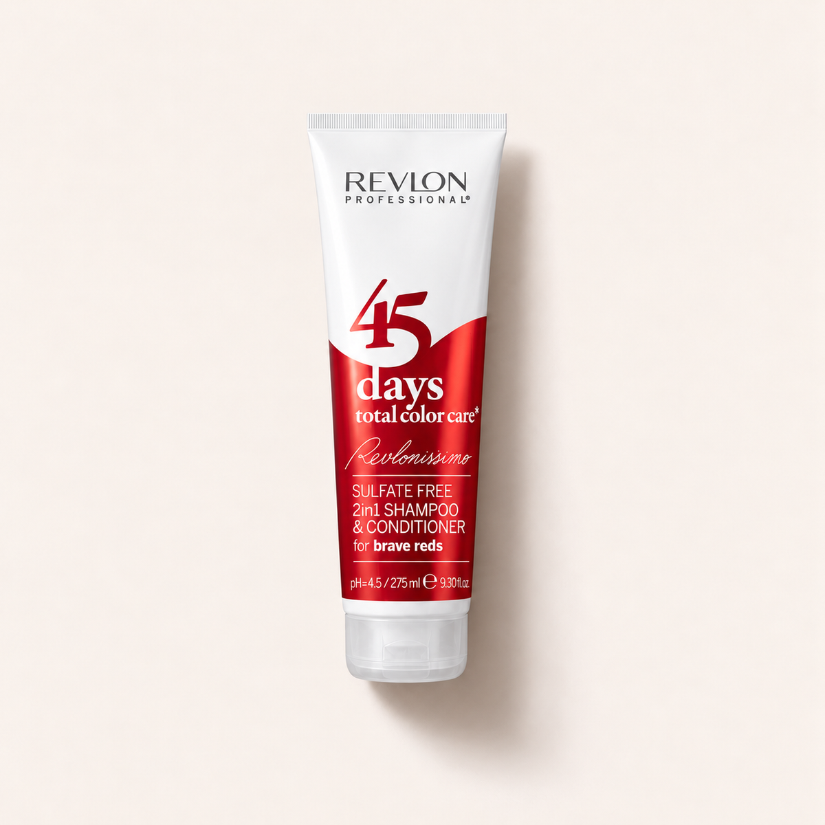 Revlon Professional Revlonissimo 45 Days Brave Reds, šampon a kondicionér 275 ml – MrRizz