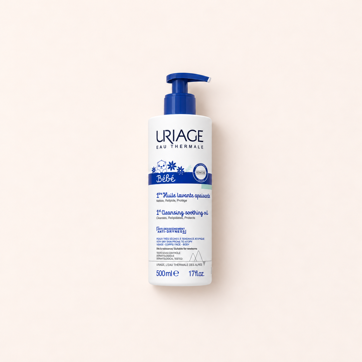 Titulní fotografie produktu Uriage Bébé 1st Cleansing Soothing Oil 500 ml – MrRizz
