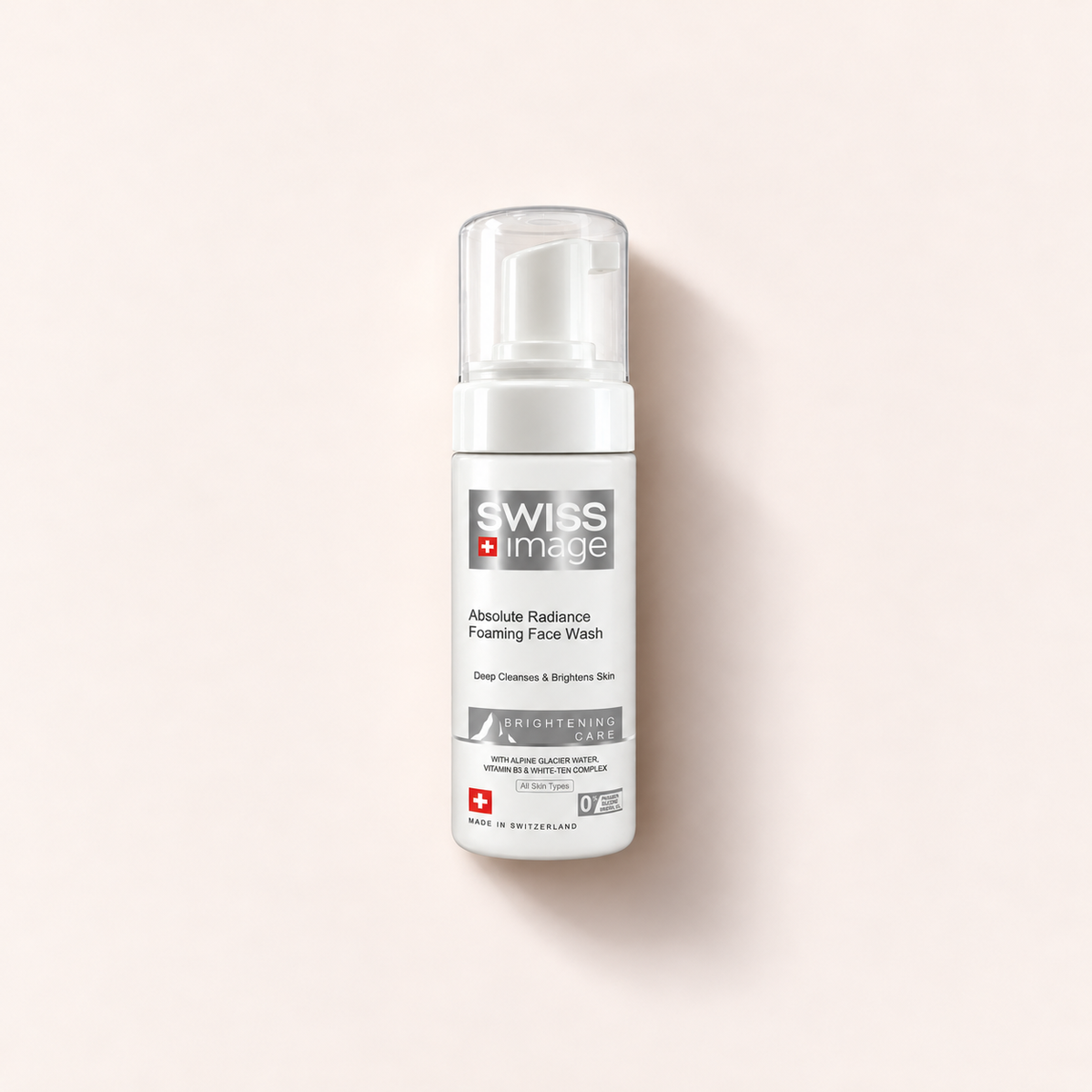 Produktová fotografie Swiss Image Absolute Radiance čisticí pěna 150 ml – MrRizz