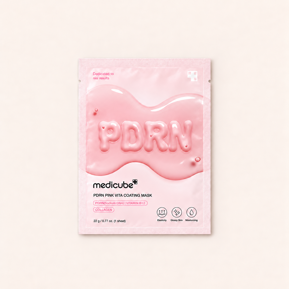 Medicube PDRN Pink Vita Coating, plátýnková maska 22 g, 1 ks – MrRizz