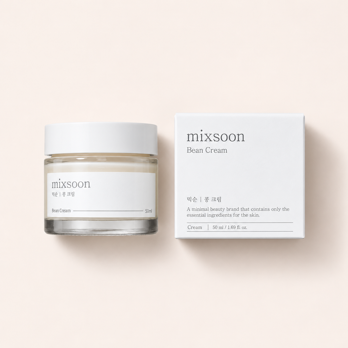 Mixsoon Bean Cream 50 ml – produkt s obalem – MrRizz
