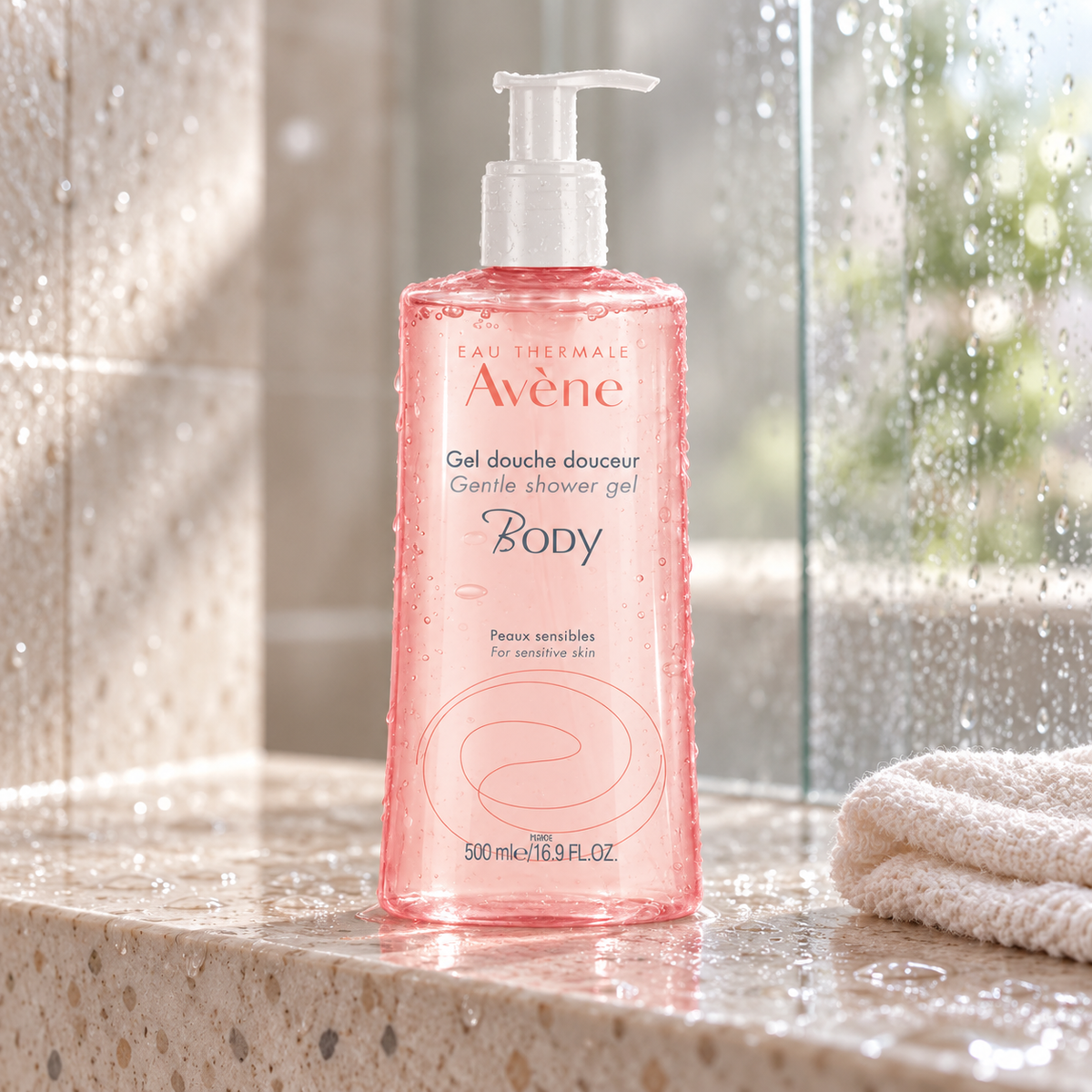 Avene Body Gentle 500 ml – atmosférická fotografie – MrRizz