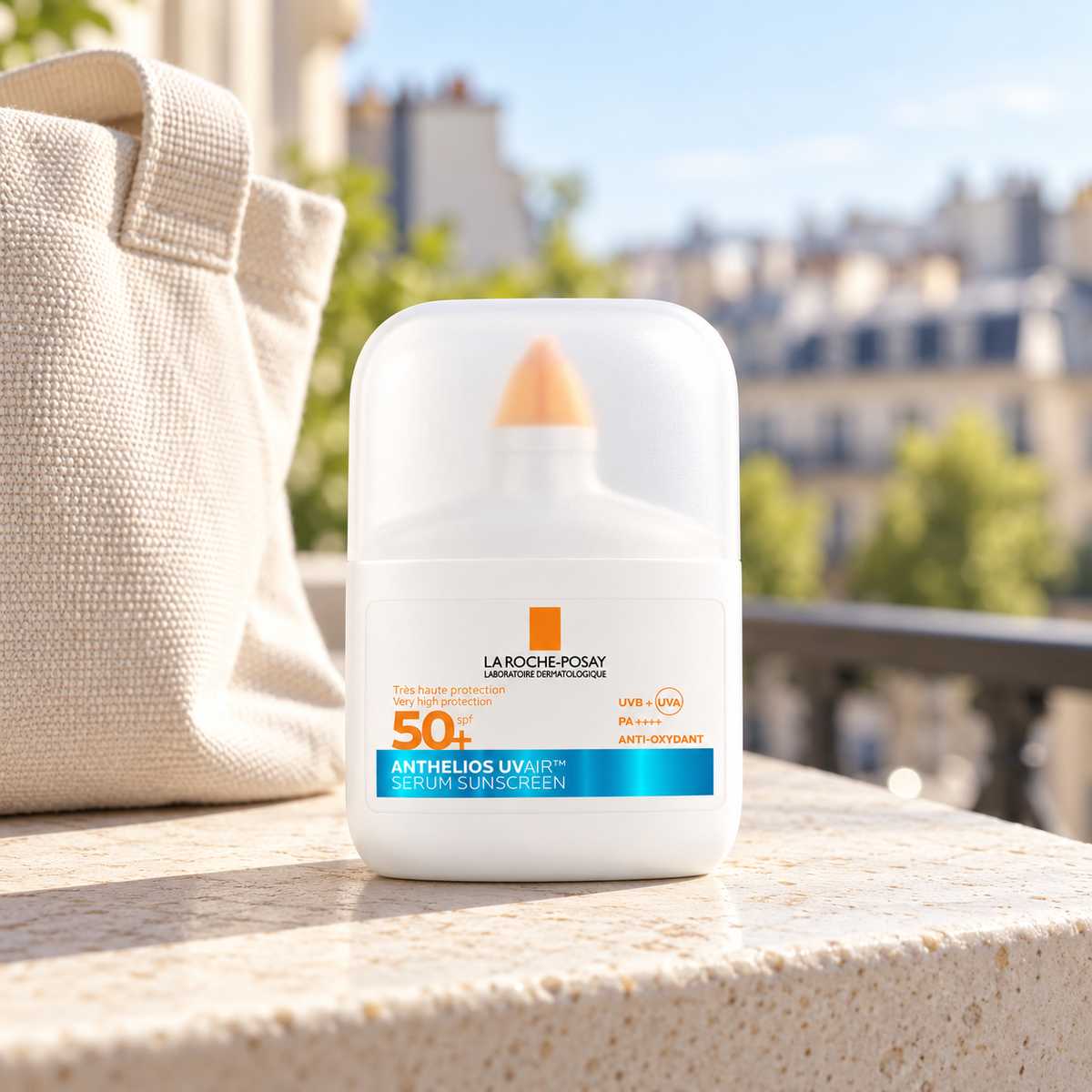 La Roche-Posay Anthelios UV Air Serum Sunscreen 50 ml – atmosférická fotografie – MrRizz