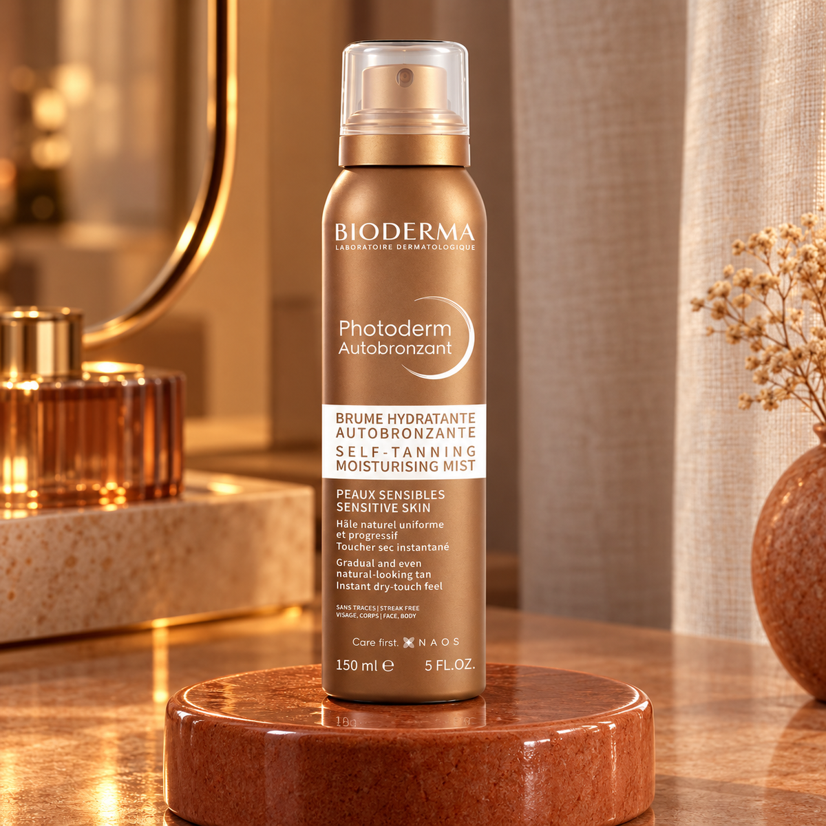 BIODERMA Photoderm Autobronzant Self-Tanning Moisturising Mist 150 ml – atmosférická fotografie – MrRizz