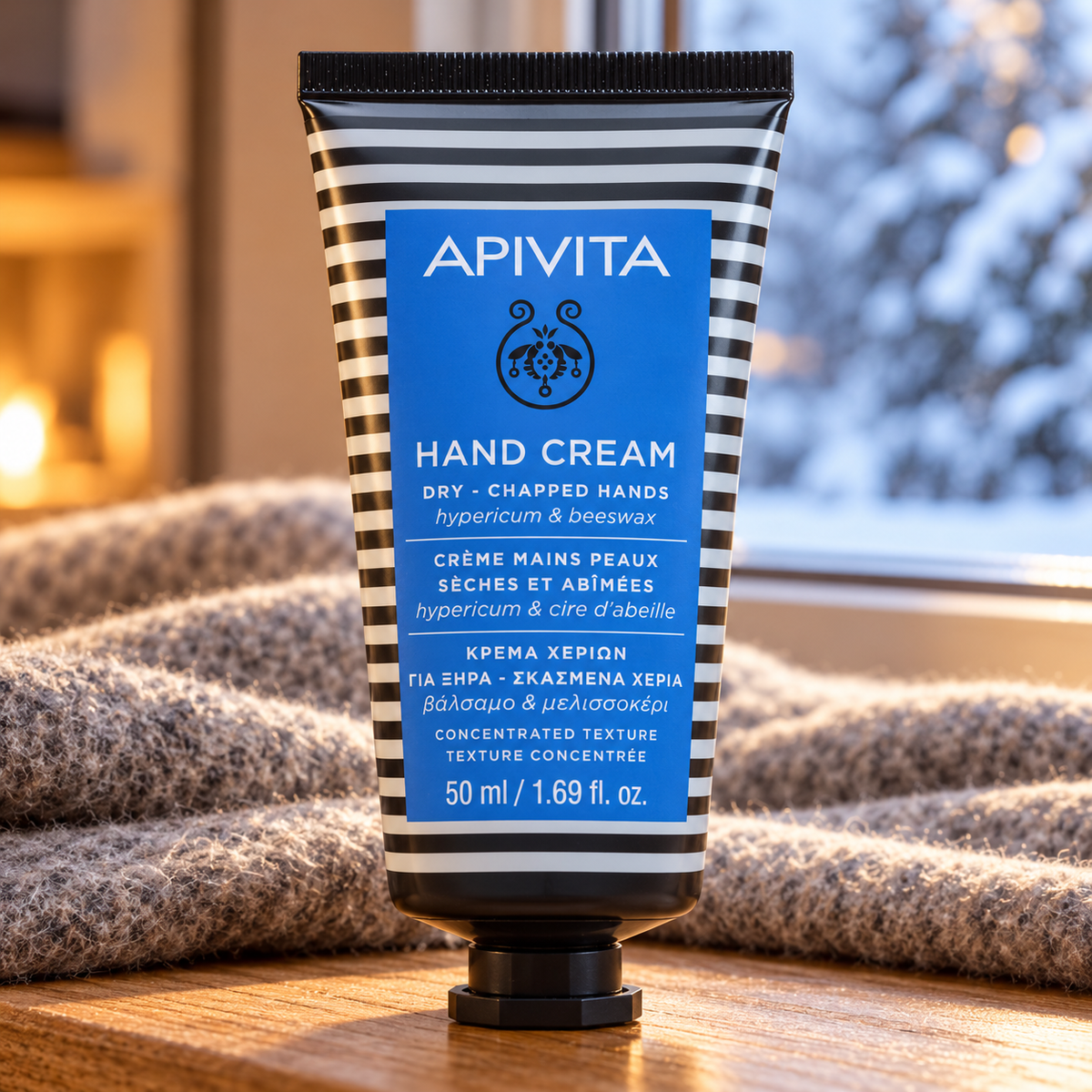 Apivita Hand Cream for Dry-Chapped Hands 50 ml – atmosférická fotografie – MrRizz