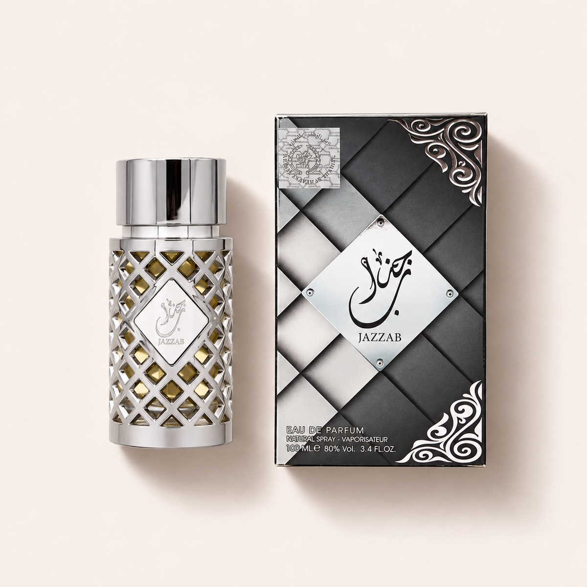 Ard Al Zaafaran Jazzab Silver EDP 100 ml – výrobek s originálním obalem – MrRizz