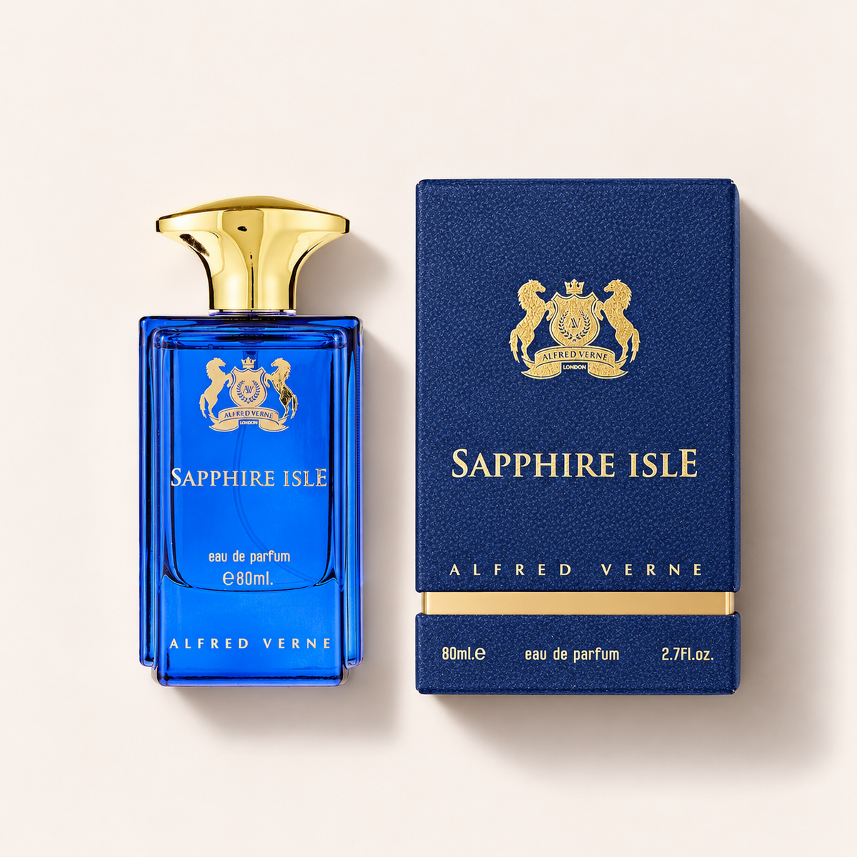 Alfred Verne Sapphire Isle EDP 80 ml – výrobek s originálním obalem – MrRizz