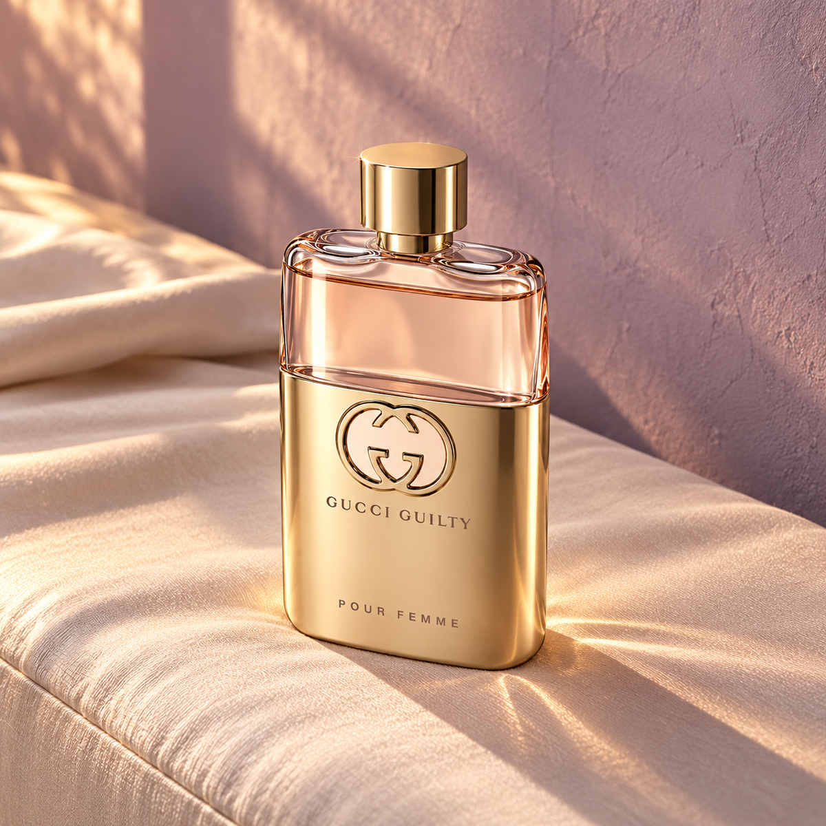Gucci Guilty Pour Femme EDP 90 ml – atmosférická fotografie – MrRizz