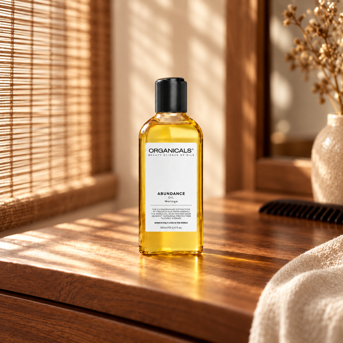 Organicals Abundance Oil 100 ml – atmosférická fotografie – MrRizz