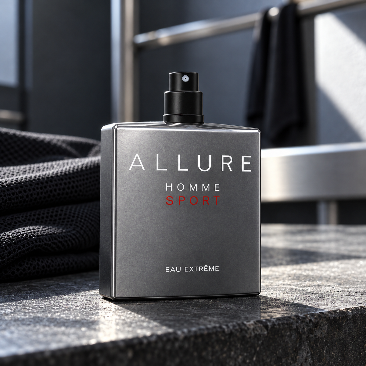Chanel Allure Homme Sport Eau Extreme 100 ml – atmosférická fotografie – MrRizz