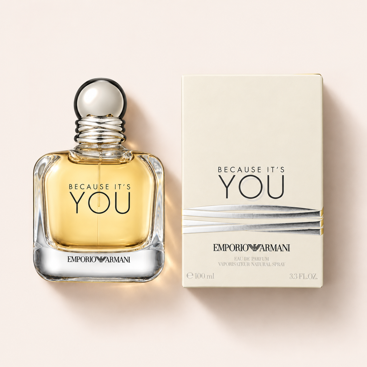 Giorgio Armani Emporio Armani Because It’s You EDP 100 ml – výrobek s originálním obalem – MrRizz
