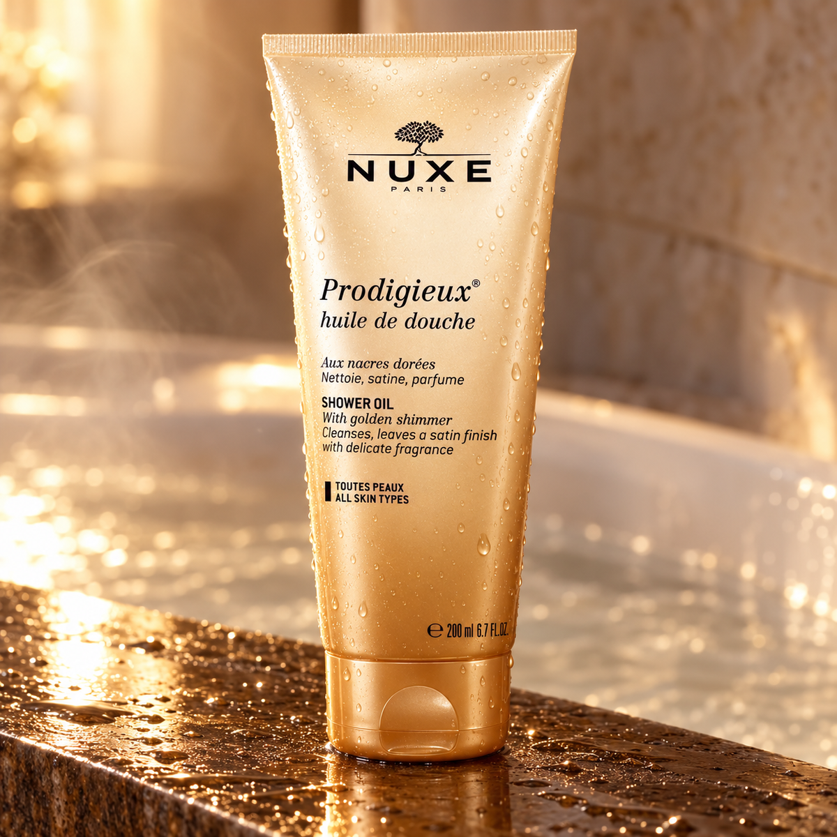 NUXE Prodigieux 200 ml – atmosférická fotografie – MrRizz