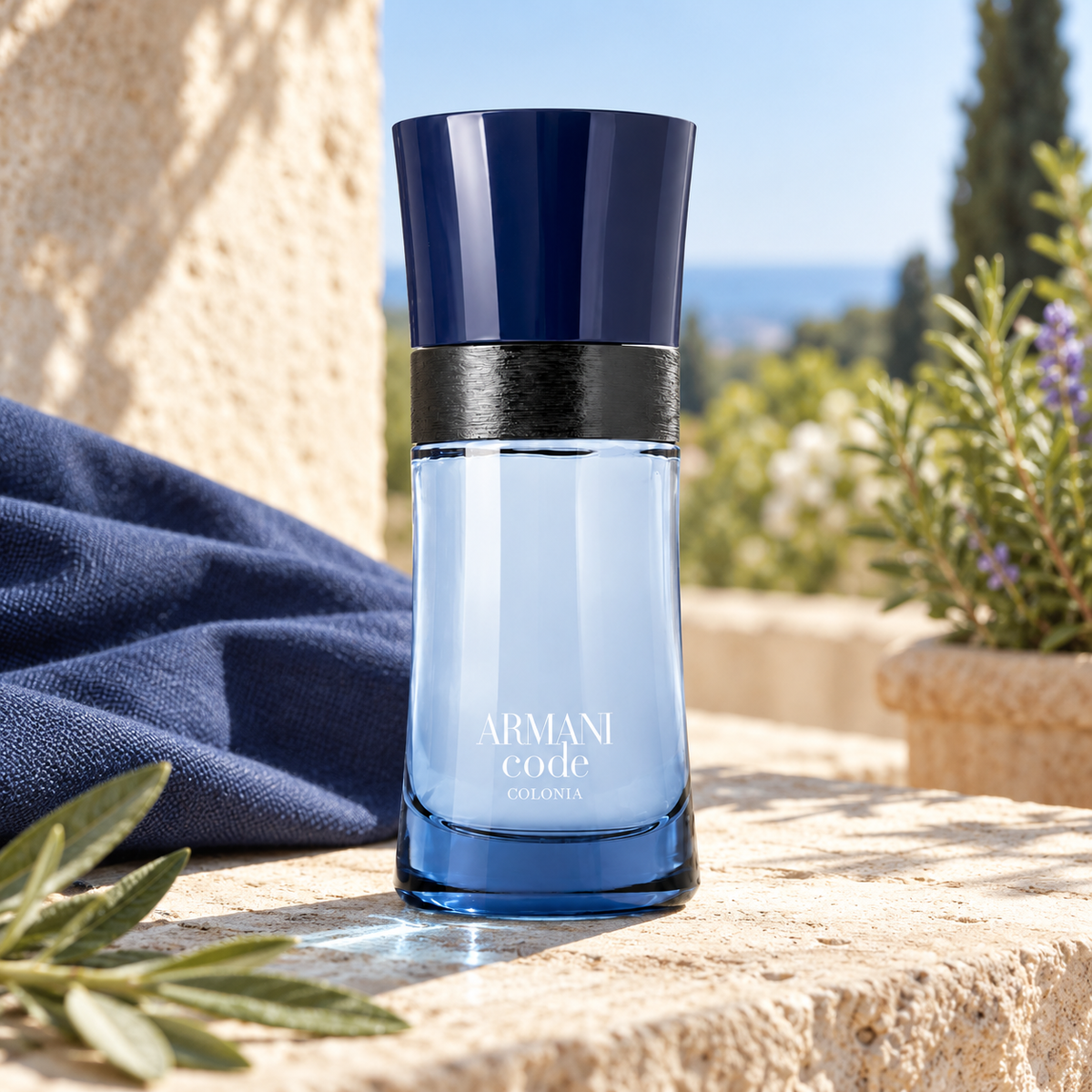 Giorgio Armani Code Colonia EDT 50 ml – atmosférická fotografie – MrRizz