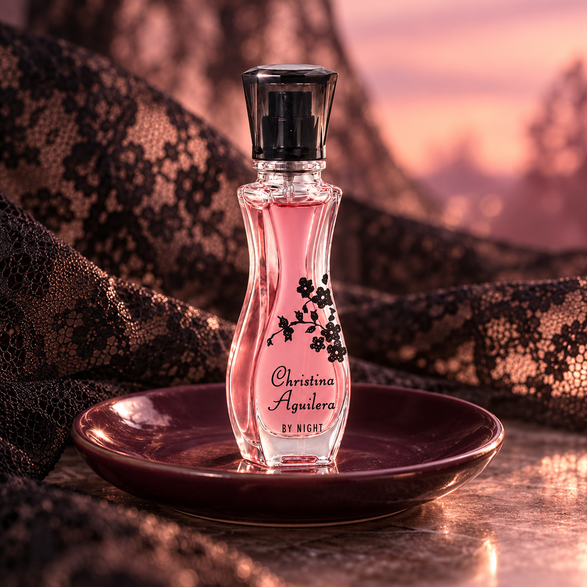 Christina Aguilera by Night EDP 15 ml – atmosférická fotografie – MrRizz