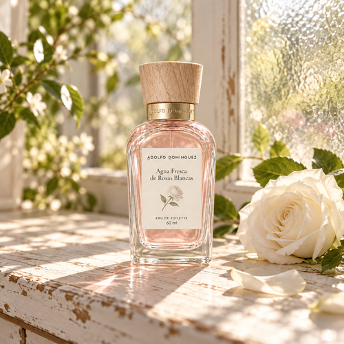Adolfo Dominguez Agua Fresca de Rosas Blancas 60 ml – atmosférická fotografie – MrRizz