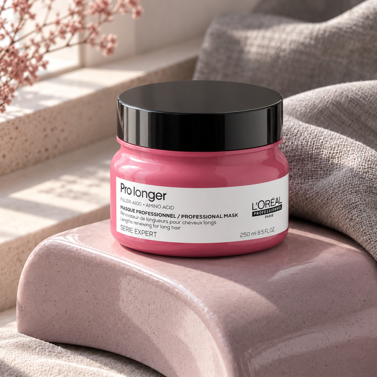 L'Oréal Professionnel Pro Longer Professional Mask 250 ml – atmosférická fotografie – MrRizz