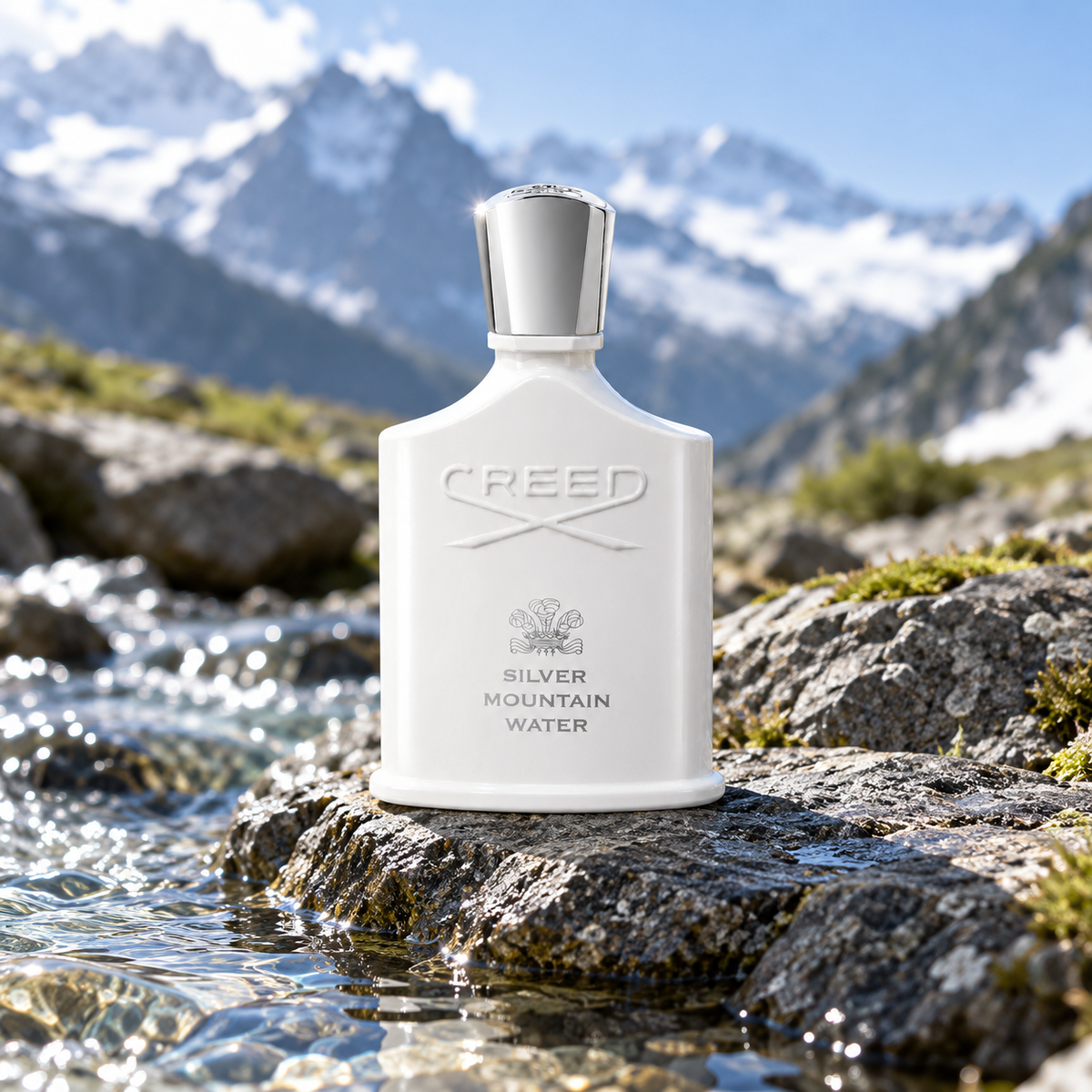 Creed Silver Mountain Water EDP 50 ml – atmosférická fotografie – MrRizz