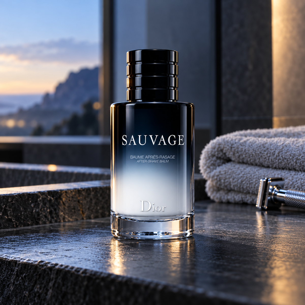 Dior Sauvage 100 ml – atmosférická fotografie – MrRizz