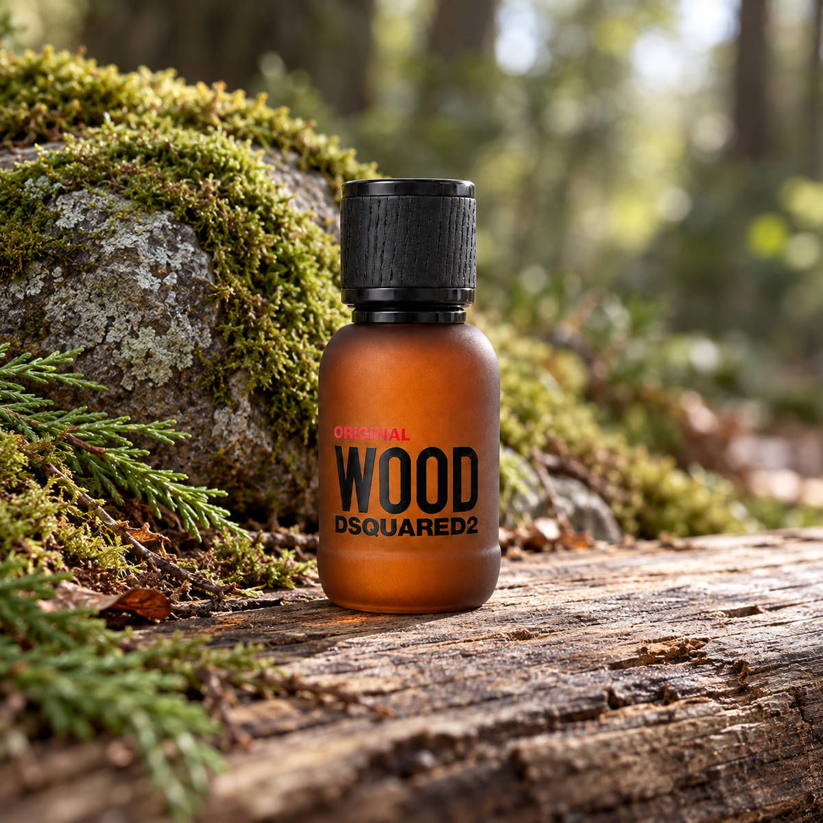 Dsquared2 Wood Original EDP 30 ml – atmosférická fotografie – MrRizz