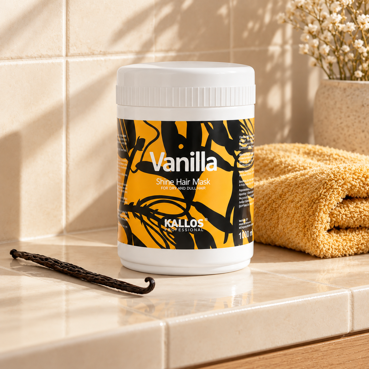 Kallos Cosmetics Vanilla 1000 ml – atmosférická fotografie – MrRizz