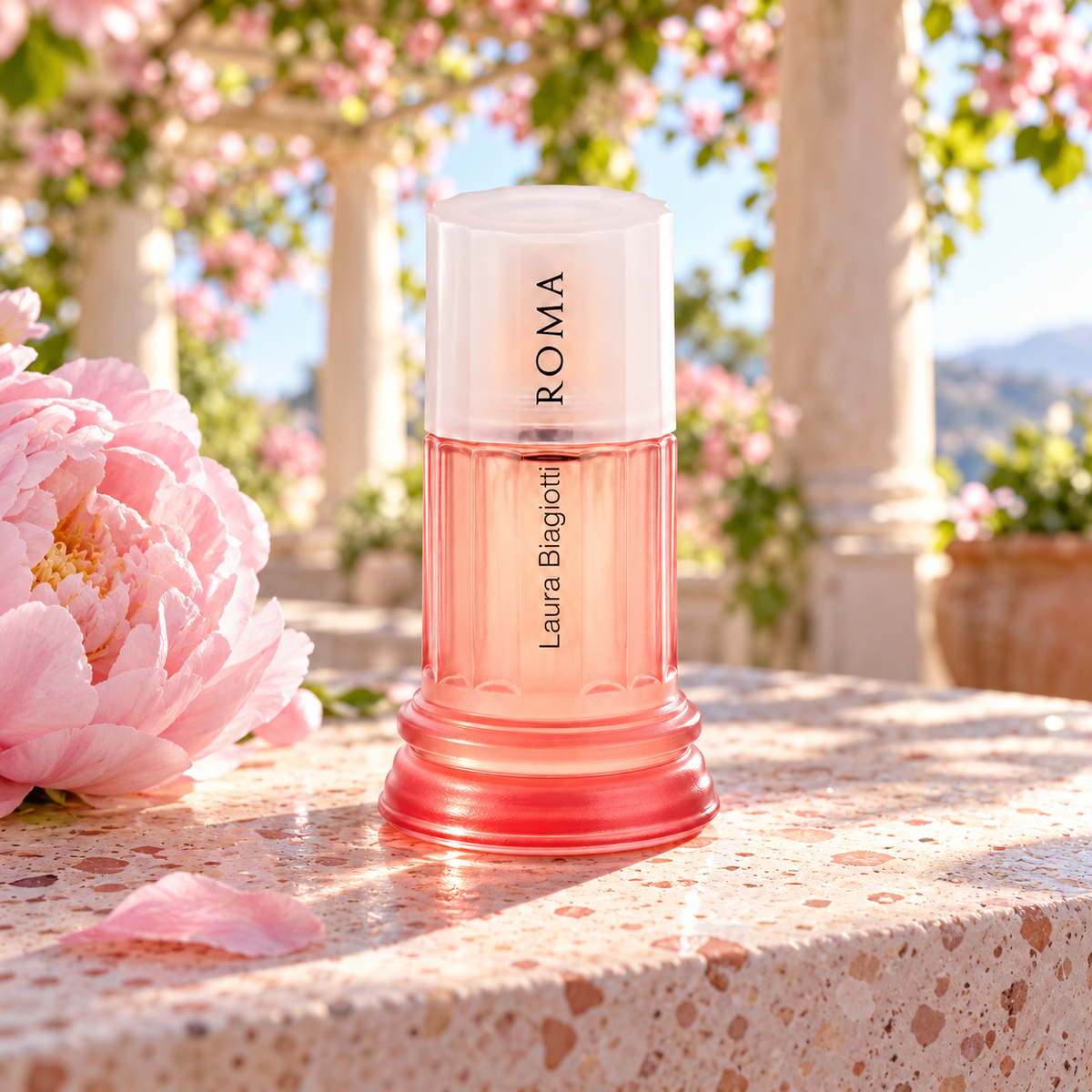 Laura Biagiotti Roma Rosa 50 ml – atmosférická fotografie – MrRizz