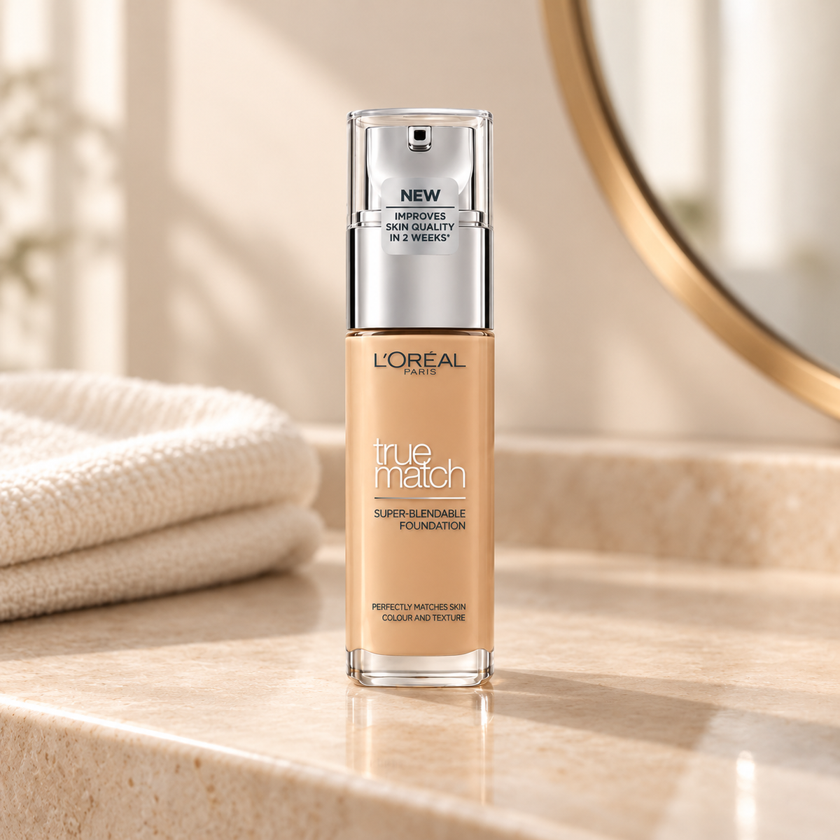L'Oréal Paris True Match Super-Blendable Foundation 30 ml – atmosférická fotografie – MrRizz