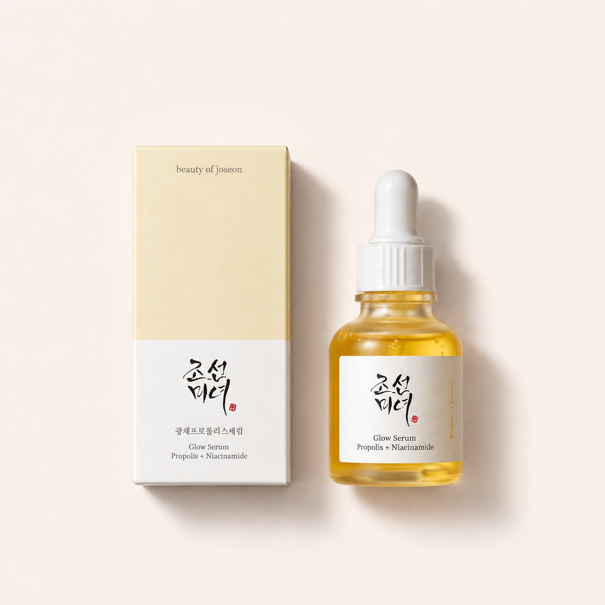 Beauty of Joseon Glow Serum Propolis + Niacinamide 30 ml s krabičkou, pohled shora – MrRizz