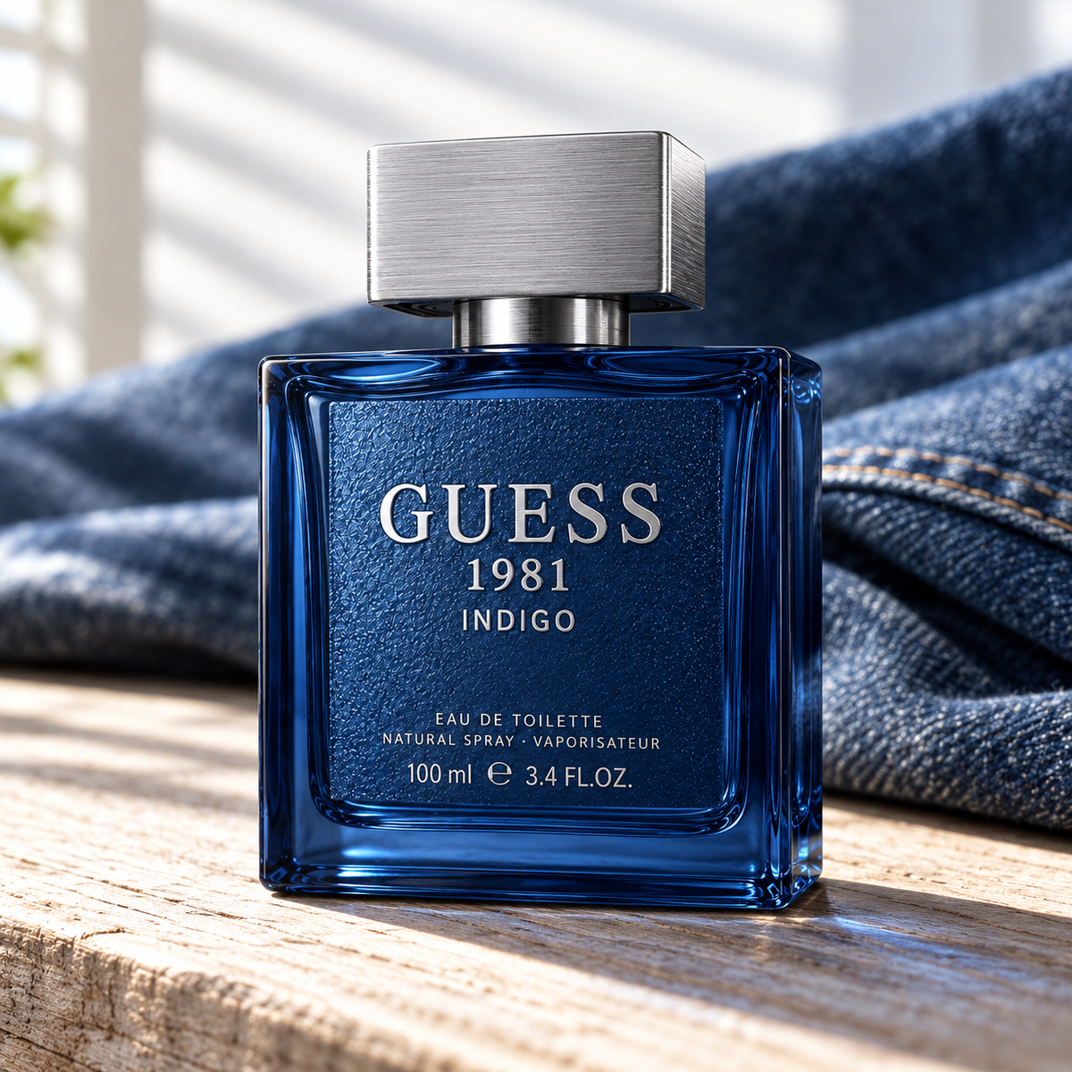 GUESS Guess 1981 Indigo 100 ml – atmosférická fotografie – MrRizz