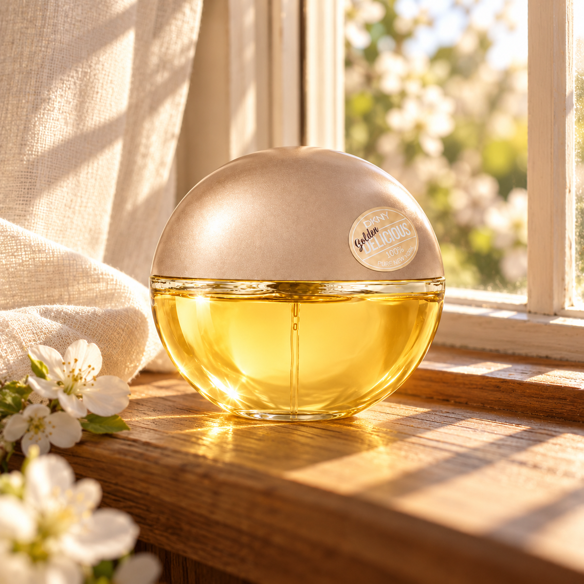 DKNY DKNY Golden Delicious EDP 100 ml – atmosférická fotografie – MrRizz