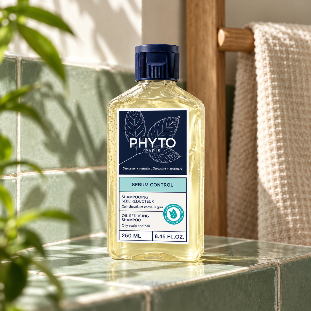 Phyto Sebum Control Oil-Reducing Shampoo 250 ml – atmosférická fotografie – MrRizz