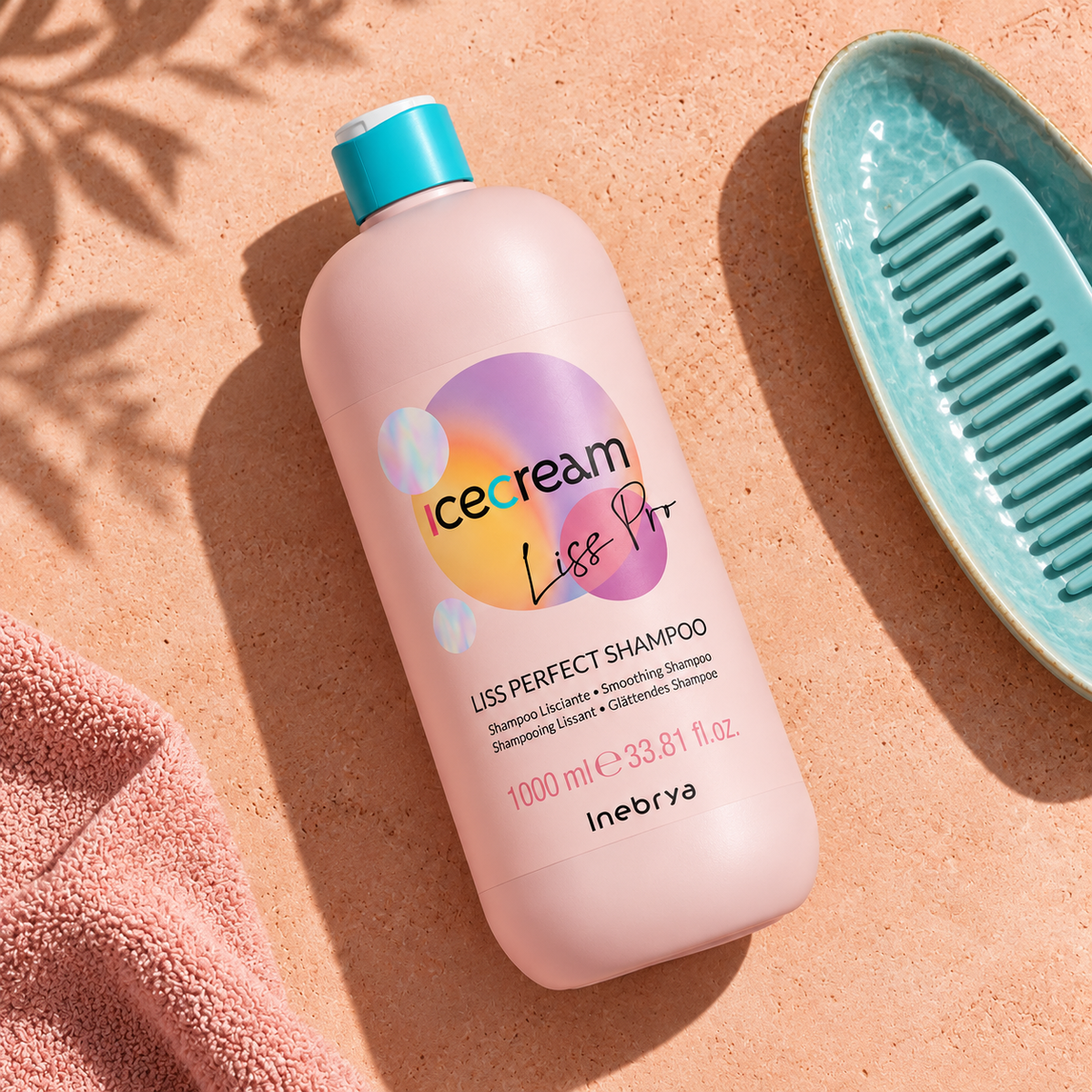 Inebrya Ice Cream Liss Pro Liss Perfect Shampoo 1000 ml – atmosférická fotografie – MrRizz