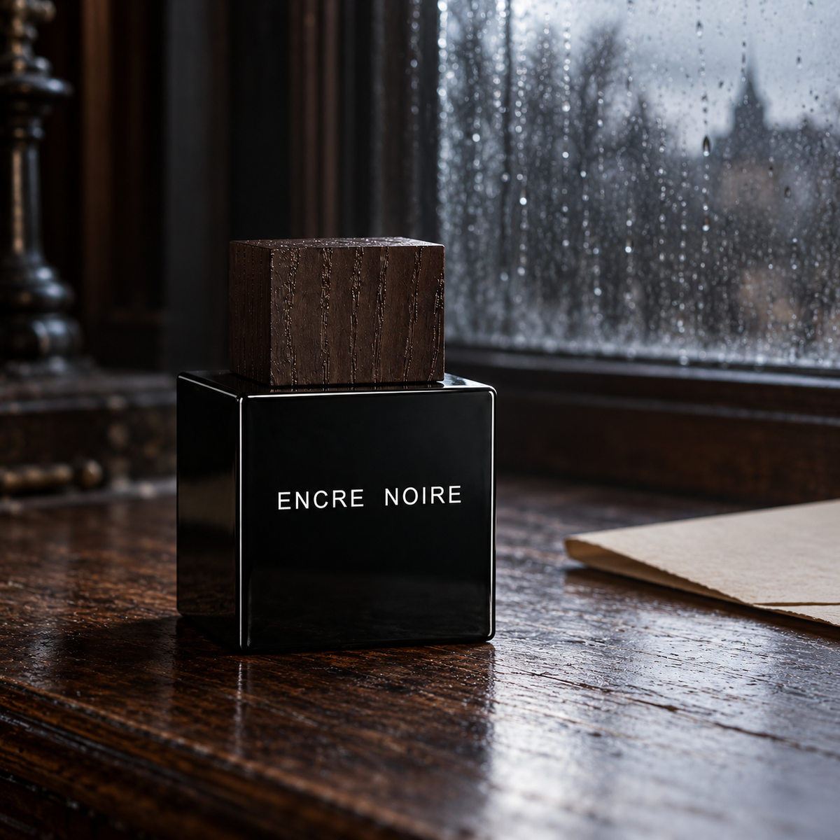 Lalique Encre Noire EDT 50 ml – atmosférická fotografie – MrRizz