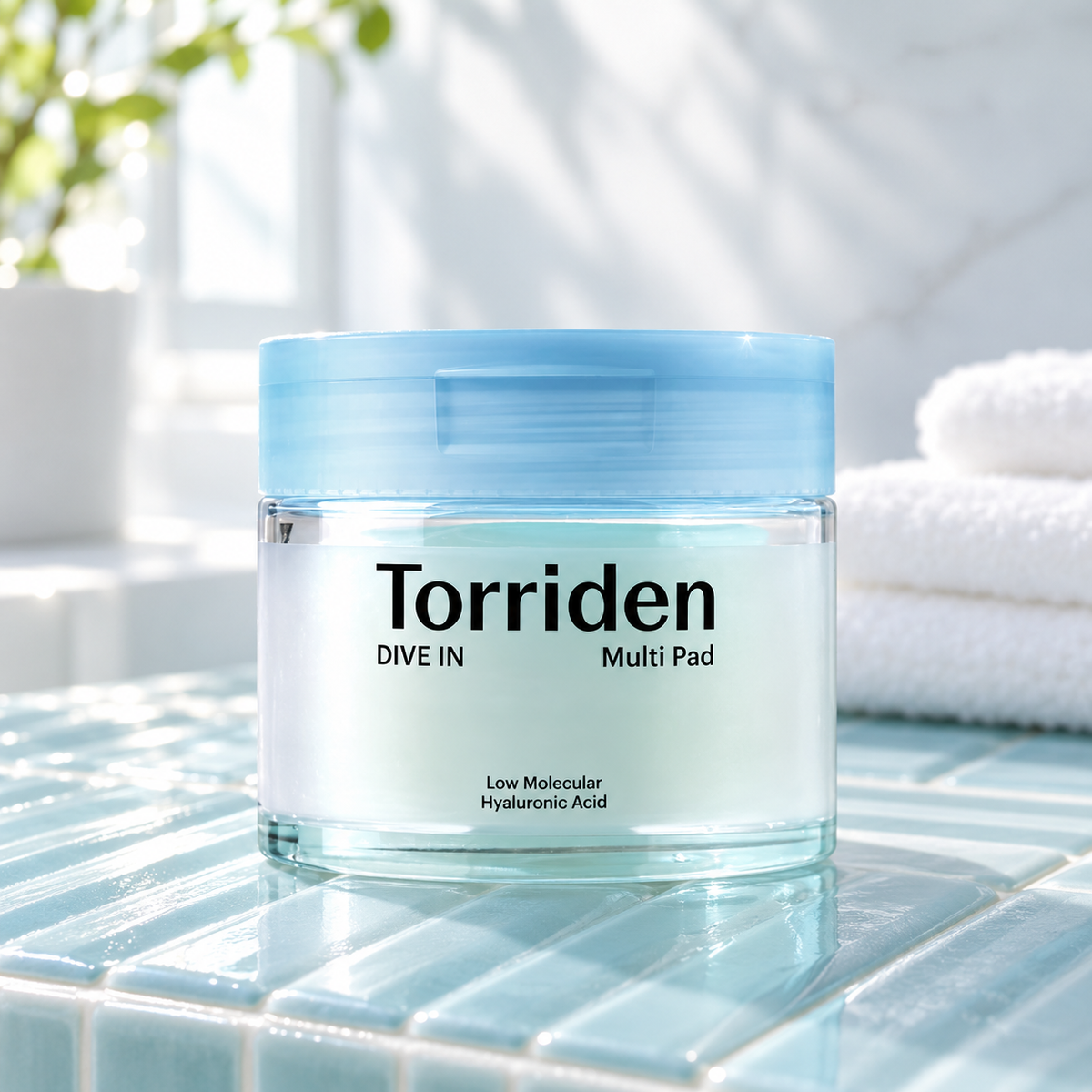 Torriden Dive In Low Molecular Hyaluronic Acid Multi Pad 160 ml – atmosférická fotografie – MrRizz