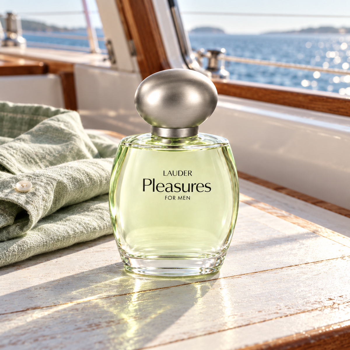 Estée Lauder Pleasures For Men 100 ml – atmosférická fotografie – MrRizz