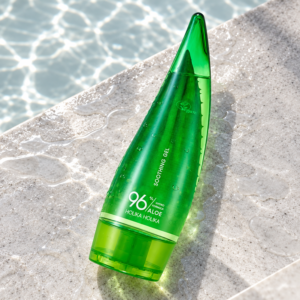 Holika Holika Aloe Soothing Gel 250 ml – atmosférická fotografie – MrRizz