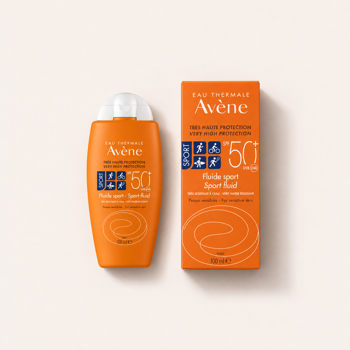 Avene Sun Sport Fluid 100 ml – výrobek s originálním obalem – MrRizz