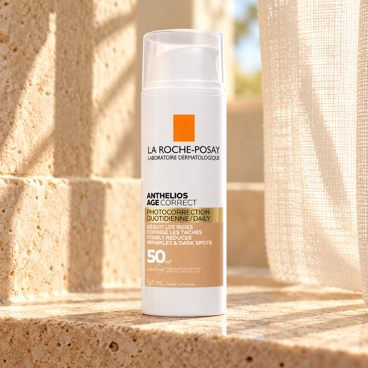La Roche-Posay Anthelios Age Correct 50 ml – atmosférická fotografie – MrRizz