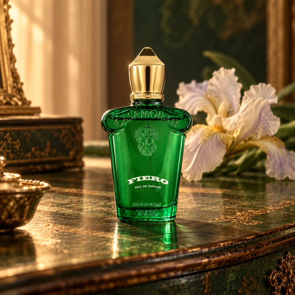 Xerjoff Casamorati 1888 Fiero 30 ml – doprovodná scéna | MrRizz.cz