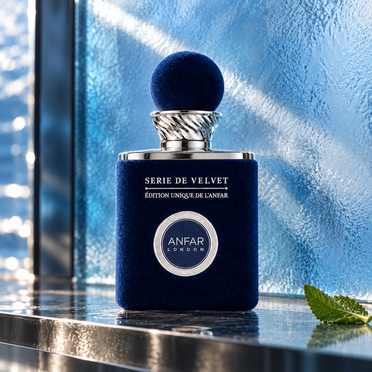 Anfar Serie de Velvet Azure Spirit 100 ml – doprovodná scéna | MrRizz.cz