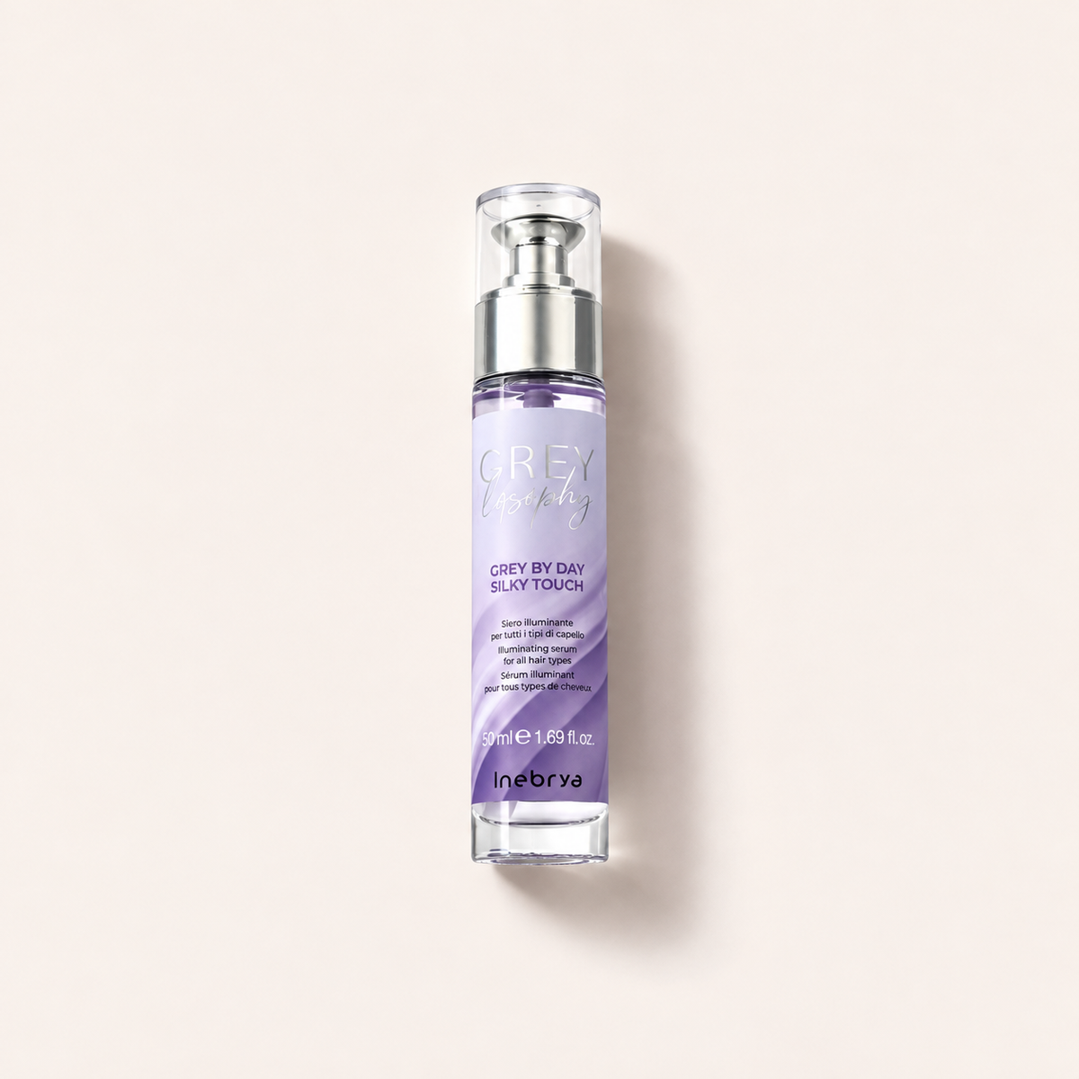Inebrya GREYlosophy Grey By Day Silky Touch, sérum na vlasy 50 ml – MrRizz